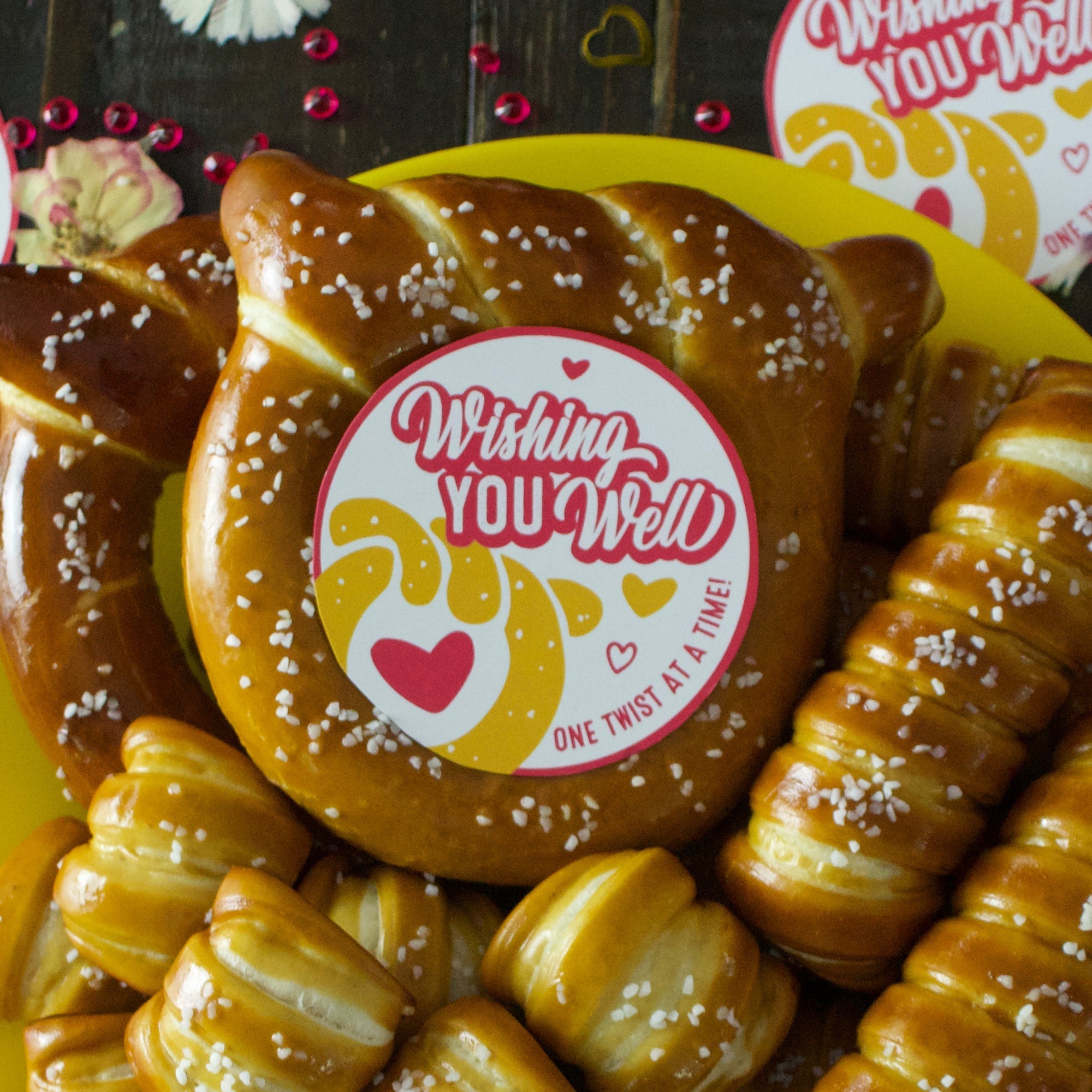 Soft Pretzels, Salts & Sauces Variety Box - Well Wishes